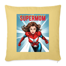 Lade das Bild in den Galerie-Viewer, Kissen - SUPERMOM - Hellgelb