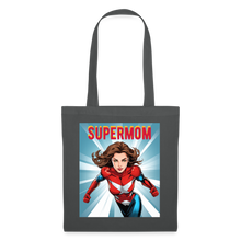 Lade das Bild in den Galerie-Viewer, Jutebeutel - SUPERMOM - Graphite