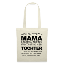 Lade das Bild in den Galerie-Viewer, Stoffbeutel - Ich bin stolze Mama - Natur