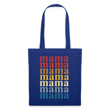 Lade das Bild in den Galerie-Viewer, Jutebeutel - mama - Royalblau