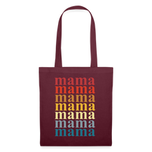 Lade das Bild in den Galerie-Viewer, Jutebeutel - mama - Burgunderrot