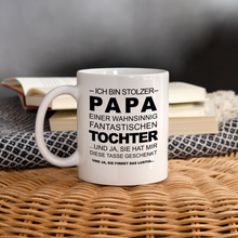 Lade das Bild in den Galerie-Viewer, Tasse - Ich bin stolzer Papa - weiß