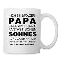 Lade das Bild in den Galerie-Viewer, Tasse - Ich bin stolzer Papa - weiß
