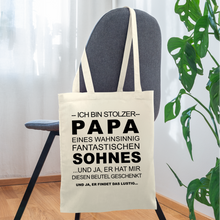 Lade das Bild in den Galerie-Viewer, Stoffbeutel - Ich bin stolzer Papa - Natur