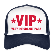 Lade das Bild in den Galerie-Viewer, Cap - VIP Very Important Papa - Weiß/Navy