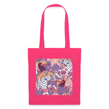 Lade das Bild in den Galerie-Viewer, Design Jutebeutel - Flowers and Animals - Azalea