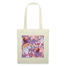 Lade das Bild in den Galerie-Viewer, Design Jutebeutel - Flowers and Animals - Natur