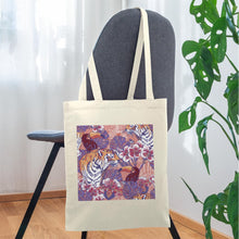 Lade das Bild in den Galerie-Viewer, Design Jutebeutel - Flowers and Animals - Natur