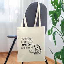 Lade das Bild in den Galerie-Viewer, Jutebeute mit Spruch: Darf ich Ihnen das Tschüss anbieten? - Natur