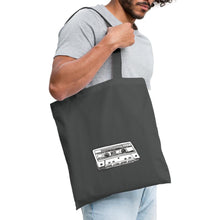 Lade das Bild in den Galerie-Viewer, Jutebeute mit Vintage Kassette - Graphite