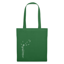Lade das Bild in den Galerie-Viewer, Jutebeutel Blume im Wind - Fichte