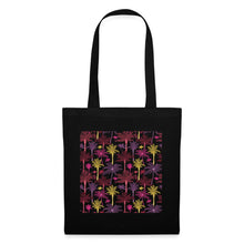 Lade das Bild in den Galerie-Viewer, Jutebeutel - Design JUNGLE - Schwarz