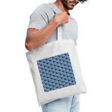 Lade das Bild in den Galerie-Viewer, Jutebeutel - Design WAVE - Weiß