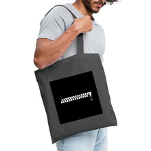 Lade das Bild in den Galerie-Viewer, Jutebeutel - Design ZIPPER - Graphite