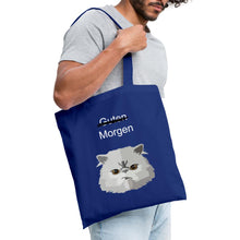 Lade das Bild in den Galerie-Viewer, Jutebeutel GRUMPY - Royalblau