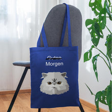 Lade das Bild in den Galerie-Viewer, Jutebeutel GRUMPY - Royalblau