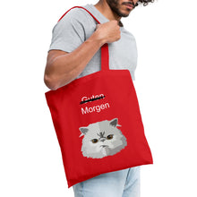 Lade das Bild in den Galerie-Viewer, Jutebeutel GRUMPY - Rot