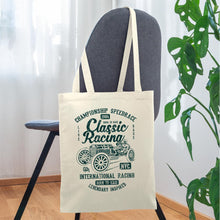 Lade das Bild in den Galerie-Viewer, Jutebeutel Vintage Classic Racing 1984 - Natur