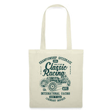 Lade das Bild in den Galerie-Viewer, Jutebeutel Vintage Classic Racing 1984 - Natur