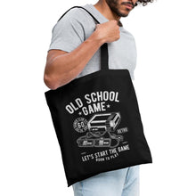 Lade das Bild in den Galerie-Viewer, Jutebeutel Vintage Gaming - Schwarz