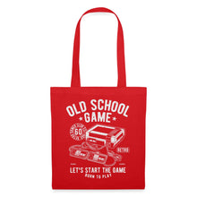 Lade das Bild in den Galerie-Viewer, Jutebeutel Vintage Gaming - Rot