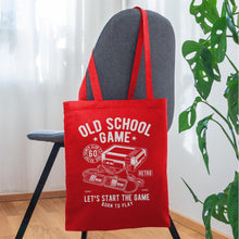 Lade das Bild in den Galerie-Viewer, Jutebeutel Vintage Gaming - Rot