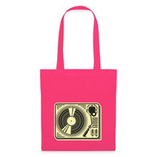 Lade das Bild in den Galerie-Viewer, Jutebeutel Vintage mit Plattenspieler - Azalea