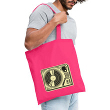 Lade das Bild in den Galerie-Viewer, Jutebeutel Vintage mit Plattenspieler - Azalea