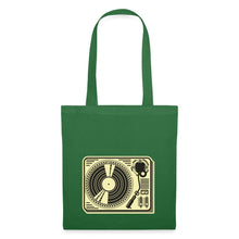 Lade das Bild in den Galerie-Viewer, Jutebeutel Vintage mit Plattenspieler - Fichte