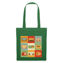 Lade das Bild in den Galerie-Viewer, Jutebeutel Vintage mit Radios - Fichte