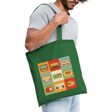 Lade das Bild in den Galerie-Viewer, Jutebeutel Vintage mit Radios - Fichte