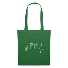 Lade das Bild in den Galerie-Viewer, Jutebeutel mit Katzenpfoten - Fichte
