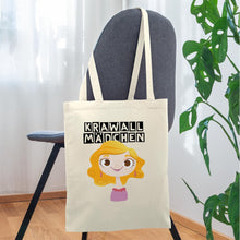 Lade das Bild in den Galerie-Viewer, Jutebeutel mit Spruch: Krawallmädchen - Natur