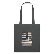 Lade das Bild in den Galerie-Viewer, Jutebeutel mit Vintage Kamera - Graphite