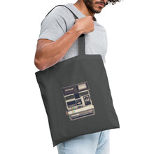 Lade das Bild in den Galerie-Viewer, Jutebeutel mit Vintage Kamera - Graphite