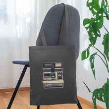 Lade das Bild in den Galerie-Viewer, Jutebeutel mit Vintage Kamera - Graphite