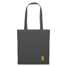 Lade das Bild in den Galerie-Viewer, Jutebeutel mit kleinem Regenbogen - Graphite
