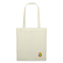 Lade das Bild in den Galerie-Viewer, Jutebeutel mit kleinem Regenbogen - Natur