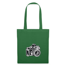 Lade das Bild in den Galerie-Viewer, Retro Jutebeutel mit Spiegelreflex-Kamera - Fichte