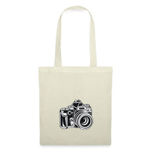 Lade das Bild in den Galerie-Viewer, Retro Jutebeutel mit Spiegelreflex-Kamera - Natur