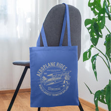 Lade das Bild in den Galerie-Viewer, Stoffbeutel Aeroplane Rides Flying Circus - Hellblau