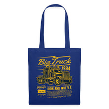Lade das Bild in den Galerie-Viewer, Stoffbeutel Big Truck 1994 Iron and Wheels - Royalblau