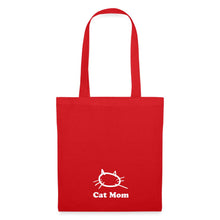 Lade das Bild in den Galerie-Viewer, Stoffbeutel Cat Mom - Rot