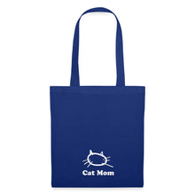 Lade das Bild in den Galerie-Viewer, Stoffbeutel Cat Mom - Royalblau