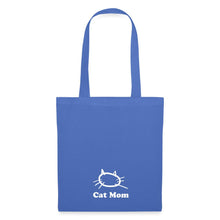 Lade das Bild in den Galerie-Viewer, Stoffbeutel Cat Mom - Hellblau