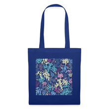 Lade das Bild in den Galerie-Viewer, Stoffbeutel - Design CORALS - Royalblau