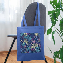 Lade das Bild in den Galerie-Viewer, Stoffbeutel - Design CORALS - Hellblau