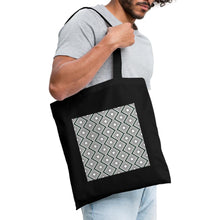 Lade das Bild in den Galerie-Viewer, Stoffbeutel - Design SQUARE - Schwarz