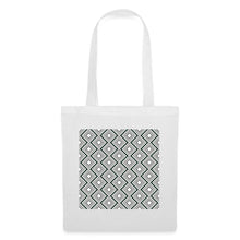 Lade das Bild in den Galerie-Viewer, Stoffbeutel - Design SQUARE - Weiß