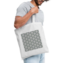 Lade das Bild in den Galerie-Viewer, Stoffbeutel - Design SQUARE - Weiß
